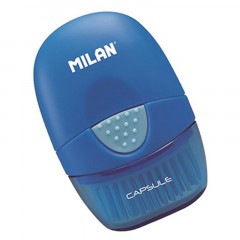Ластик каучуковый Milan Capsule в пластиковом чехле с щёткой, цв в асс Ластик каучуковый Milan Capsule в пластиковом чехле с щёткой, цв в асс - фото 7