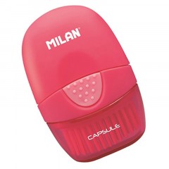Ластик каучуковый Milan Capsule в пластиковом чехле с щёткой, цв в асс Ластик каучуковый Milan Capsule в пластиковом чехле с щёткой, цв в асс - фото 5