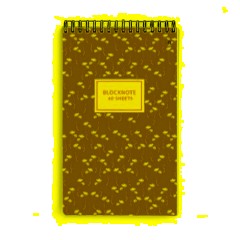 Блокнот А5,40л,клетка,гребень ЦВЕТЫ.ПАТТЕРН 3-40-251 в ассорт - фото 3