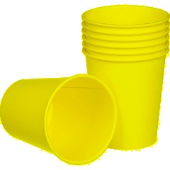 Стакан одноразовый бум 1-сл. d-80мм 250мл белый КОМУС 50шт/уп - фото 2