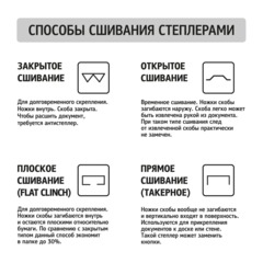 Степлер мощный Attache 23/6-23/13, до 100 листов, металл, черный - фото 10