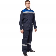 Костюм летний муж л05-КБР син/вас (р.52-54) 170-176 (Арсенал-СП) - фото 3