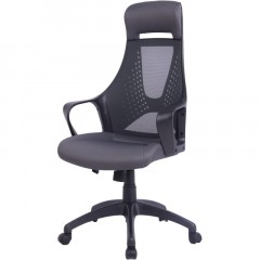Кресло BN_Hg_EChair-578 TC сетка/ткань черный, пластик черный Кресло BN_Hg_EChair-578 TC сетка/ткань черный, пластик черный - фото 2