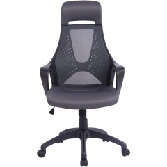 Кресло BN_Hg_EChair-578 TC сетка/ткань черный, пластик черный Кресло BN_Hg_EChair-578 TC сетка/ткань черный, пластик черный - фото 3