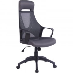 Кресло BN_Hg_EChair-578 TC сетка/ткань черный, пластик черный Кресло BN_Hg_EChair-578 TC сетка/ткань черный, пластик черный - фото 4