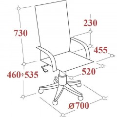 Кресло BN_Hg_EChair-578 TC сетка/ткань черный, пластик белый Кресло BN_Hg_EChair-578 TC сетка/ткань черный, пластик белый - фото 2