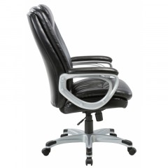 Кресло BN_U_EChair-583 TPU (TR) экокожа черный, пластик серый Кресло BN_U_EChair-583 TPU (TR) экокожа черный, пластик серый - фото 3