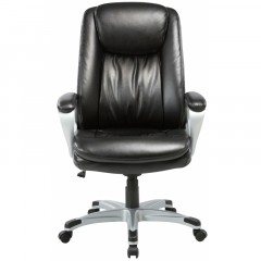 Кресло BN_U_EChair-583 TPU (TR) экокожа черный, пластик серый Кресло BN_U_EChair-583 TPU (TR) экокожа черный, пластик серый - фото 4