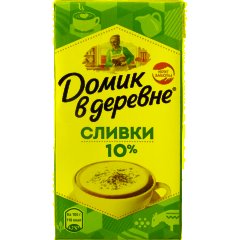 Сливки Домик в деревне 10% 480г - фото 2