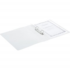 Папка на 2-х кольцах Attache Selection, Fluid, серо- голубая Папка на 2-х кольцах Attache Selection, Fluid, серо- голубая - фото 3