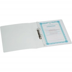 Папка на 2-х кольцах Attache Selection, Fluid, серо- голубая Папка на 2-х кольцах Attache Selection, Fluid, серо- голубая - фото 4