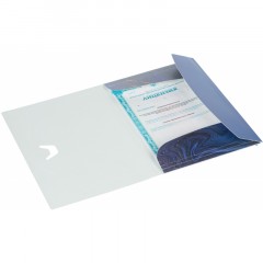 Папка на резинках Attache Selection, Fluid, фиолетов. Папка на резинках Attache Selection, Fluid, фиолетов. - фото 3