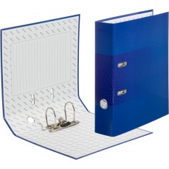 Папка-регистратор Attache  Digital, синий лам.карт./бум.,75мм - фото 2