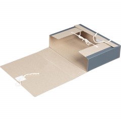 Папка архивная складная ATTACHE, 80мм,корешок бумвинил - фото 3