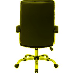 Кресло BN_Dt_EChair-586 TPU экокожа  черный, хром - фото 8