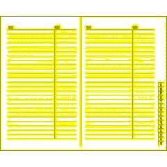 Телефонная книга бордо,А5,133х202мм,96л,ATTACHE Вива - фото 2