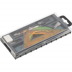 Готовальня Глобус НЧ9-30-60 &#039;Junior&#039;, 9 предм.,металл,в пласт. пенале      - фото 13