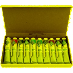 Краски темпера Мастер-Класс  10 шт х46мл, 1641032 - фото 2