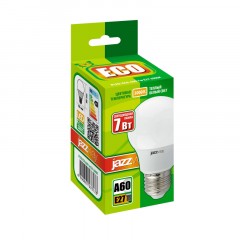 Лампа светодиодная PLED- ECO- A60 7w E27 3000K 220V/50Hz Jazzway груша Лампа светодиодная PLED- ECO- A60 7w E27 3000K 220V/50Hz Jazzway груша - фото 2