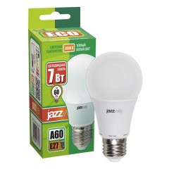 Лампа светодиодная PLED- ECO- A60 7w E27 3000K 220V/50Hz Jazzway груша Лампа светодиодная PLED- ECO- A60 7w E27 3000K 220V/50Hz Jazzway груша - фото 3