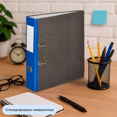 Папка-регистратор 75 мм Attache мрамор,мет.уг.,син кореш,карм.кор,бум/бум Папка-регистратор 75 мм Attache мрамор,мет.уг.,син кореш,карм.кор,бум/бум - фото 12