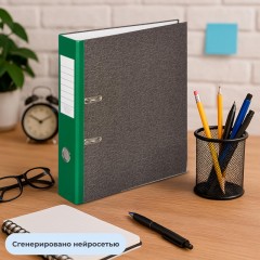 Папка-регистратор 75 мм Attache мрамор,мет.уг.,зел.корешок,карм.кор,бум/бум Папка-регистратор 75 мм Attache мрамор,мет.уг.,зел.корешок,карм.кор,бум/бум - фото 12