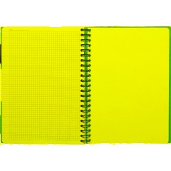 Бизнес-тетрадь А4,140л,кл,спир,пласт.обл,2разд Attache DIGITAL розов 876746 - фото 8