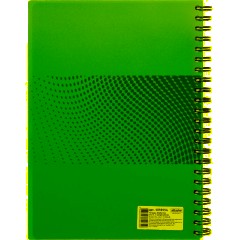 Бизнес-тетрадь А4,140л,кл,спир,пласт.обл,2разд Attache DIGITAL розов 876746 - фото 10