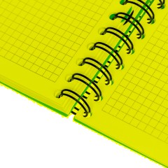 Бизнес-тетрадь А5,140л,кл,спир,пласт.обл,2разд Attache DIGITAL синий 876750 - фото 10