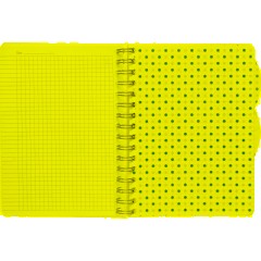 Бизнес-тетрадь А5,140л,кл,спир,плас Attache Selection Flower DreamsBlossom - фото 7