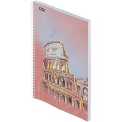 Бизнес-тетрадь А4,96л,кл,греб,ламин.обл. Attache Selection Travel Italy - фото 2