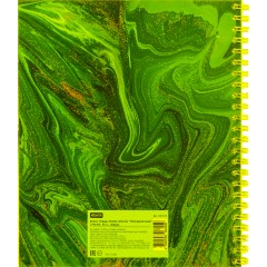 Бизнес-тетрадь А5,96л,кл,греб,ламин.обл. Attache Selection Fluid Фиолетовый - фото 9