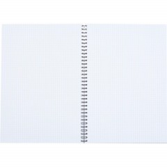 Бизнес-тетрадь А4,96л,кл,греб,ламин.обл. Attache Selection Fluid Фиолетовый - фото 2