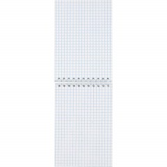 Блокнот А6,80л,кл,греб,карт.обл+УФ-лак Attache Selection LLAMAS белый - фото 2