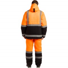 Костюм зим муж (куртка, пк) зд01 оранж/чер 112-116/158-164 - фото 4