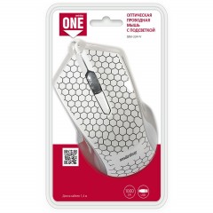 Мышь компьютерная Smartbuy ONE 334 белая (SBM-334-W) Мышь компьютерная Smartbuy ONE 334 белая (SBM-334-W) - фото 5
