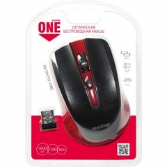 Мышь компьютерная Smartbuy ONE 352 красно-черная (SBM-352AG-RK) - фото 3