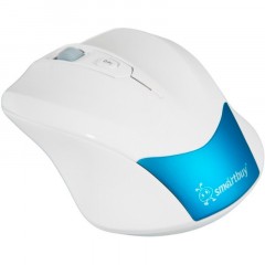 Мышь компьютерная Smartbuy 356AG белая/голубая (SBM-356AG-BW) - фото 4