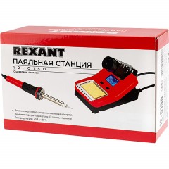 Паяльная станция REXANT (160-520 °С), 220 В/48 Вт (12-0150) Паяльная станция REXANT (160-520 °С), 220 В/48 Вт (12-0150) - фото 2