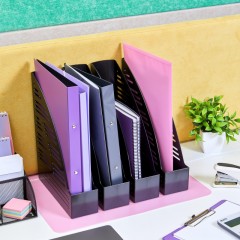 Лоток вертикальный ATTACHE 70мм (65) черный 4шт/упк Лоток вертикальный ATTACHE 70мм (65) черный 4шт/упк - фото 8