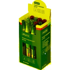 Корректирующий карандаш 5 мл Attache пластиковый наконечник цвет ассорти - фото 7