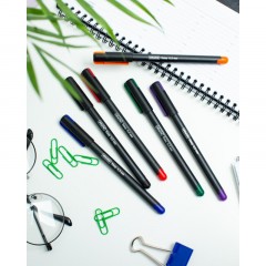 Набор шариковых ручек Attache Essay 0,5мм,масл,набор 10 цв - фото 10
