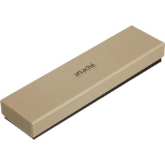 Ручка шариковая  Attache Selection, корп.черный,  стерж.синий, автом - фото 4