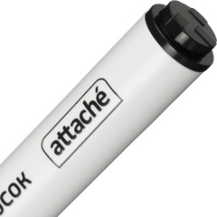 Маркер для белых досок Attache Accent черный, кругл. наконечник, 1-5 мм - фото 5