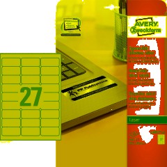 Этикетки самоклеящиеся L6011-20 Серебристые, 63.5x29.6мм,L,540 шт/уп - фото 2