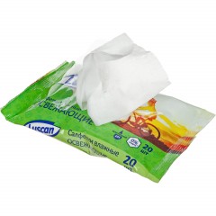 Салфетки влажные Luscan освежающие 20шт/уп - фото 3