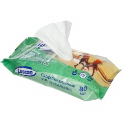 Салфетки влажные Luscan универсальные 80шт/уп - фото 3