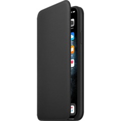 Чехол -книжка Apple Leather Folio для iPhone 11 Pro Max, чер, MX082ZM/A - фото 3