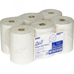 Полотенца бумажные д/дисп в рул KK Scott Slimroll 1с бел190м 6 рул/уп 6697 Полотенца бумажные д/дисп в рул KK Scott Slimroll 1с бел190м 6 рул/уп 6697 - фото 5