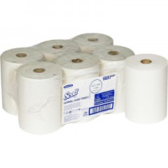 Полотенца бумажные д/дисп в рул KK Scott Slimroll 1с бел190м 6 рул/уп 6697 Полотенца бумажные д/дисп в рул KK Scott Slimroll 1с бел190м 6 рул/уп 6697 - фото 6